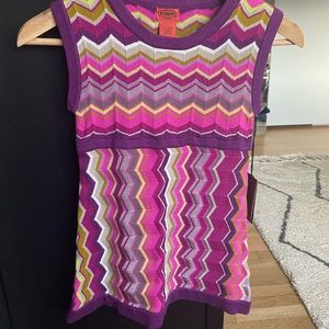 Girls Missoni for Target tunic sweater size M